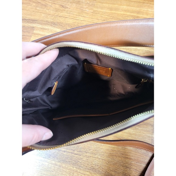 Coach Sutton Hobo 38580 Bag in Signature Canvas & Leather 2019 - Picture 10 of 11